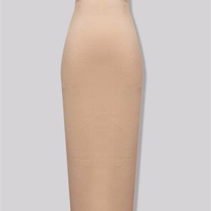 13色ファッション女性セクシーなピンクイエロー包帯スカート弾性エレガントな鉛筆スカート78cm 220317