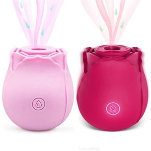 Massageador de brinquedos sexuais de vibrador Rose Clitt Sucker Toys Toys Stimululs for Women10 Clitoral de suc￧￣o intenso I2ZR