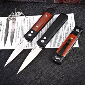 Wholesale cnc folding knives resale online - OEM Protech Godfather auto eject folding knife protech knives CNC knife CM blade T6 handle camping outdoor tool Tactic200B