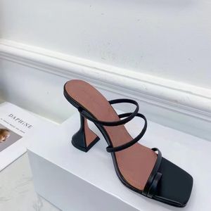 latest fashion women's stiletto sandals are hot sellers Comfortable sexy Various styles are suitable for weddings parties and travel slippers heel 9.5cm