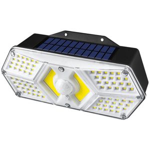 Solar Outdoor Lampa Motion Czujnik bezpieczeństwa Z 3 trybami opcjonalnymi Wodoodporne oświetlenie LED IP65