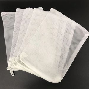 Filter Mesh Bag Filtration Aquarium Återanvändbar för Fish Tank Activated Carbon Tanks Isoleringspåsar