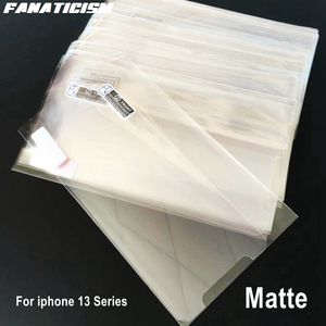 Wholesale PET Matte Screen Protector For Iphone 11 12 13 14 Pro XR XS Max Mini 5s SE 6s 7 8 Plus Anti-glare Guard Protective Film