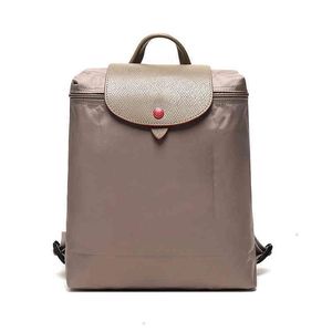 Mode longchaam ryggsäck handväska clearance detaljhandelspåse grossist ryggsäck designer sista färg justerbar rem kvinnlig kvinnlig populär daglig skol universitet