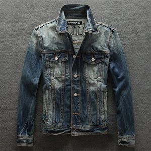 2019 nova jaqueta de moda de rua de alta qualidade Bordado de crânio nostalgia jeashet jeaket jeast homen jackets de motociclista t200502
