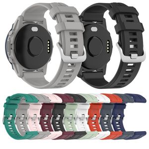 Banda de vigil￢ncia por atacado para descend￪ncia Garmin G1/Forerunner 945/935/745/abordagem S62 Silicone Smart Watch Wrist Strap Sports Sports Imperperme￡vel Bracelete Ajust￡vel