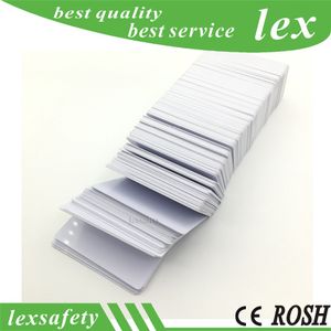 100PCS 125khz EM4305 RFID Blank Card White Smart Card Id Cards For Access Control Systems Parking Lot System / Hotel Door Locks