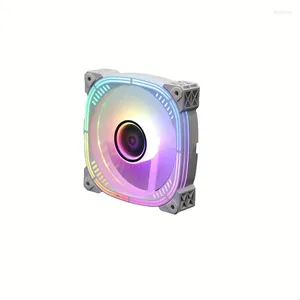 FANS SOĞUTMA 120mm PC Bilgisayar Kılıfı Fan Soğutma Soğutucu 6pin Ayarlanabilir RGB LED 12cm Sessiz Ventilador 5V DC Argb Ayar Hız Aura Synfans