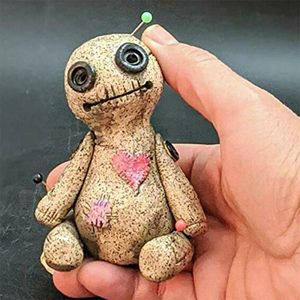 Lampy zapachowe Kreatywne Voodoo Doll Burner kadzidło Desktop Ozdoba Ozdób ręcznie robione rzemieślniczy dom