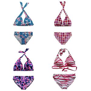 Projektant Beach Thong Swimsuit Bikini Zestaw Europejskie Ameryki Bikini Seksowne stroje kąpielowe koronki koronki oryginalny singiel nowy styl zgromadzony wiszący szyja ins gorąca wiosna