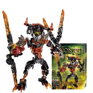 Bionicle Lava Beast Action Figur Building Block Robot Toys For Kids Boy Gift compatibel Major Brand Set