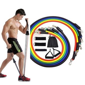 15 шт. набор эспандеров для фитнеса, оборудование для тренажерного зала, ленты для упражнений, тянущая веревка, эластичный тренировочный расширитель для фитнеса 220618