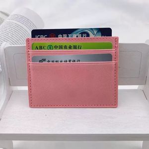 Kortinnehavare kredit plånbok designers män och kvinnor läder 2022 pass täcker ID Business Mini Coin Pocket For Ladies Purse Case Partihandel