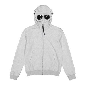 Moletons masculinos Moletons Mens CP Hoodie de alta qualidade Algodão com capuz Suéter Esportes Casual Moda Moletom Óculos Decoração Solta Oversize Homens Mulheres Zipper Cp