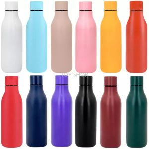 NEW!!! 18oz Cola Bottle Mug Insulated Double Wall Vacuum Stainless Steel Tumbler Water Creative Thermos Bowling Cup Drinkware Water Bottles kettle Kitchen Wholesale