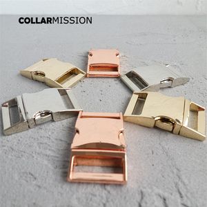 Wholesale diy metal collar for sale - Group buy 10pcs Metal side release curved buckles durable hardware strong security lock dog cat collars diy parts Zinc Alloy kinds2120