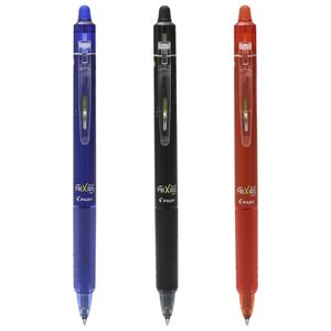 Pilot Frixion Ball Knock Retractable Erasable Gel Ink Pensfine Point 0,7 mm Blue Value Set Pen Y200709