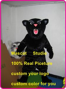 pantera nera leopardo jaguar cougar costume della mascotte di fantasia personalizzata costume anime kit mascotte del vestito operato di carnevale 40015