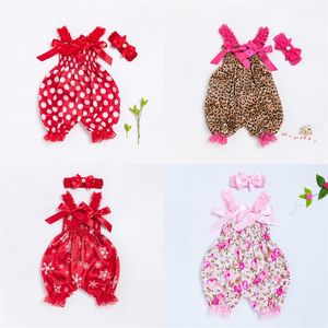 Nowe dziewczyny Summer Backless Romper Baby koronki Bloomer Jobsit niemowlę wielkanocne druk poliestrowy noworodka fotografii rekwizyty 976 e3