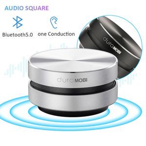 Bone Conduction Speaker Bluetooth TWS Stereo Dual Sound Channels Mini Audio Box DURAMOBI HumbirdSpeaker with HD Call FM Radio 220420