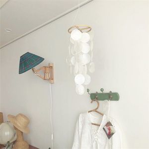 Nyhetsartiklar Husdekoration Natural Shell Wind Chimes Home and Homestay Ornaments Children's Room Small Hanging Bell