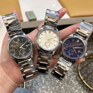 Watches Wristwatch Luxury Fashion Designer Men's rostfritt stål Bältekalender 3-stift vattentät omei varumärke