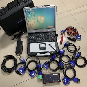 Diagnose Tool Heavy Duty Truck 24v Diagnostic Scanner Dpa5 Software with Laptop Cf30 Touch Screen Cables Full Set
