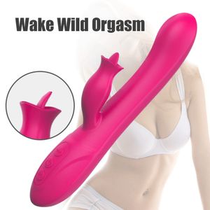12 modalità Vibratore Adulti Dildo Vibratori morbidi della vagina Punto G Stimolatore del clitoride Giocattoli sexy per le donne Coppie Prodotti per adulti