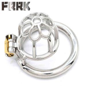 NXY Chastity Device Frrksm Metal Arc Ring Lock Maschio Birdcage Divertimento Prodotti per adulti 0416