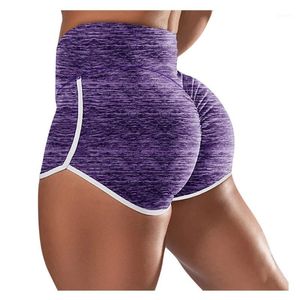 Abiti da Yoga S-5XL Pantaloncini sportivi estivi taglie forti 2022 Leggings da donna a vita alta per allenamento a compressione antiscivolo di base