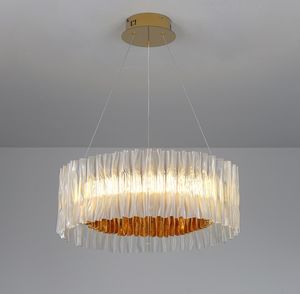 Italy Replica Desinger Acrylic Pendant Lamps Hanging Light Fixture Decorative LED Ceiling Round Room Decor Bedroom Decorations