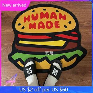 Human Made Hamburger Duck Carpet Japanische Anti-Rutsch-Matte T Shrit T220804