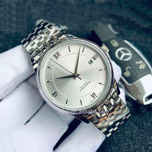 Luxury Mens Watches Deville Limited Edition 316L Rostfritt stål Automatisk klocka Romerska designer armbandsur