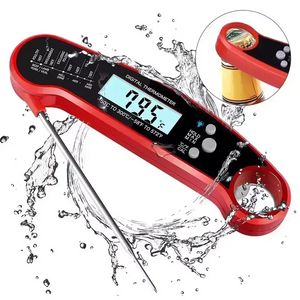 BBQ Digital Kitchen Food Thermometer Meat Cake Candy Fry Grill Dinning Hushåll Matlagningstemperaturmätare Oven Thermometer Tool SXAUG15