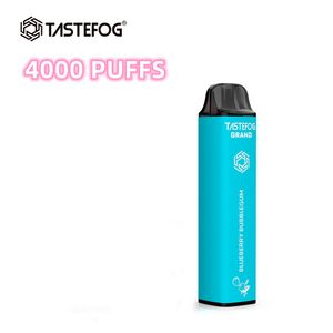 QK Tastefog Grand uppladdningsbar Vape Pods 4000 Puffs Electronic Cigarette Pod Disponible Wholesale Bulk Price Watermelon Mango Ice