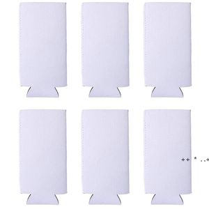 Sublimação DIY Branco Em branco Magro Slim pode Suportar Neoprene Isolador Cooler Baseball Garrafa de água BBB14926