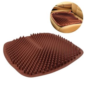 Premium Silicon Gel Breattable Chair Car Seat Cushion för Comfort Pain Relief Silicone Stolstolar Kuddar för utomhus och inomhus 201009