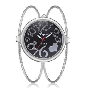 Wristwatches 2022 LVPAI Brand Ladies Bracelet Watches Wholesale Style Brushed Exquisite Large Dial Quartz