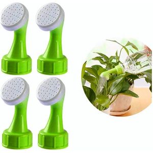 2pcs/bag Bottle Cap Sprinkler PVC Plastic Garden Sprinkler Plant Watering Nozzle Tool Small Nozzles Sprinklers Head