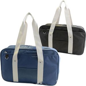 Set di abbigliamento Borsa uniforme per studenti Borsa per cosplay Scuola media JK Totes Spalla Borsa portatile blu neraAbbigliamento AbbigliamentoAbbigliamento