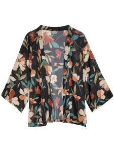 Kurtki damskie Kimonos Woman 2022 Japońskie Kimono Cardigan Cardigan Chifon Bluzka dla kobiet Kobiet Letnie plaż