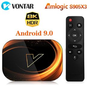 VONTAR X3 AMLOGIC S905X3 ANDROID TV BOX GB RAM GB ROM G GB SMART K SET TOP BOX M DUAL WIFI TVBOX YOUTUBE295C