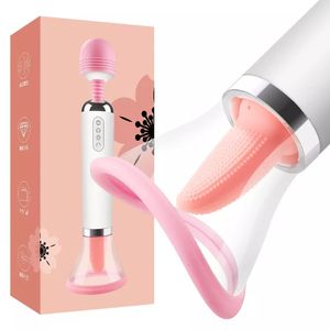 sex massager sex massagermassager Massager sex Sex Toy handheld Women Masturbation Toys Adult Female Vibrator Licking Tongue Nipple Clit Stimulator Sucking Pump