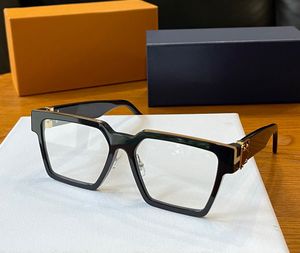 مصمم العلامة التجارية الفاخرة أزياء النظارات الشمسية الأطر الزجاجية للرجال رجالي إطار نظارات الشمس البصرية للنساء من أعمال الرجال مع EMI Coating Eyewear
