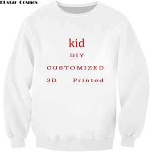 Plstar Cosmos Komik Rahat Çocuklar G WOODS Üstleri Tees 3D Baskı Sweatshirt Unisex Kaliteli Top Japon 220714