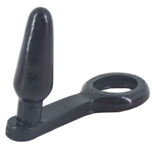 Anello del pene maschile Soft Anal Plug Giocattoli sexy per adulti Anelli per cazzi Butt Plugs sexytoys Adulti per uomini Buttplug Cockring Ano stimolatore