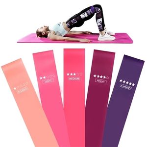 Fasce elastiche di resistenza per il fitness Elastici per esercizi Crossfit Elastici per allenamento per allenamento Sport Yoga Attrezzature per la forza della palestra 220618