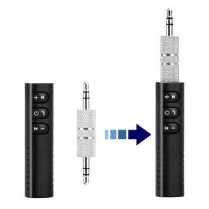 Wireless Bluet 5.0 Mottagare Sändare Adapter 3,5 mm Jack för bilmusik Audio Aux A2DP hörlurarmottagare Handsfree