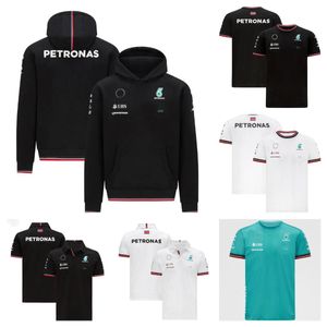 Customizable F1 Racing Polo Hoodie Suit - Summer Lightweight Fabric, Official Formula 1 Team Design