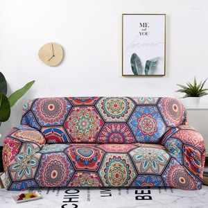 Chair Covers Bohemia Elastic Slipcovers Sofa Universal Cover Cotton Stretch Sectional Couch Corner For Living Room PetsChair